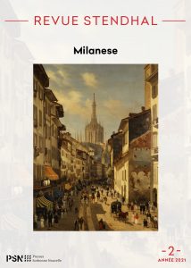 Revue Stendhal Milanese Presses Sorbonne Nouvelle